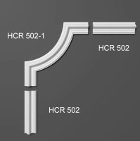 Молдинг профільний з дюрополімеру Grand decor HCR 502 (2000x32x16mm) #3